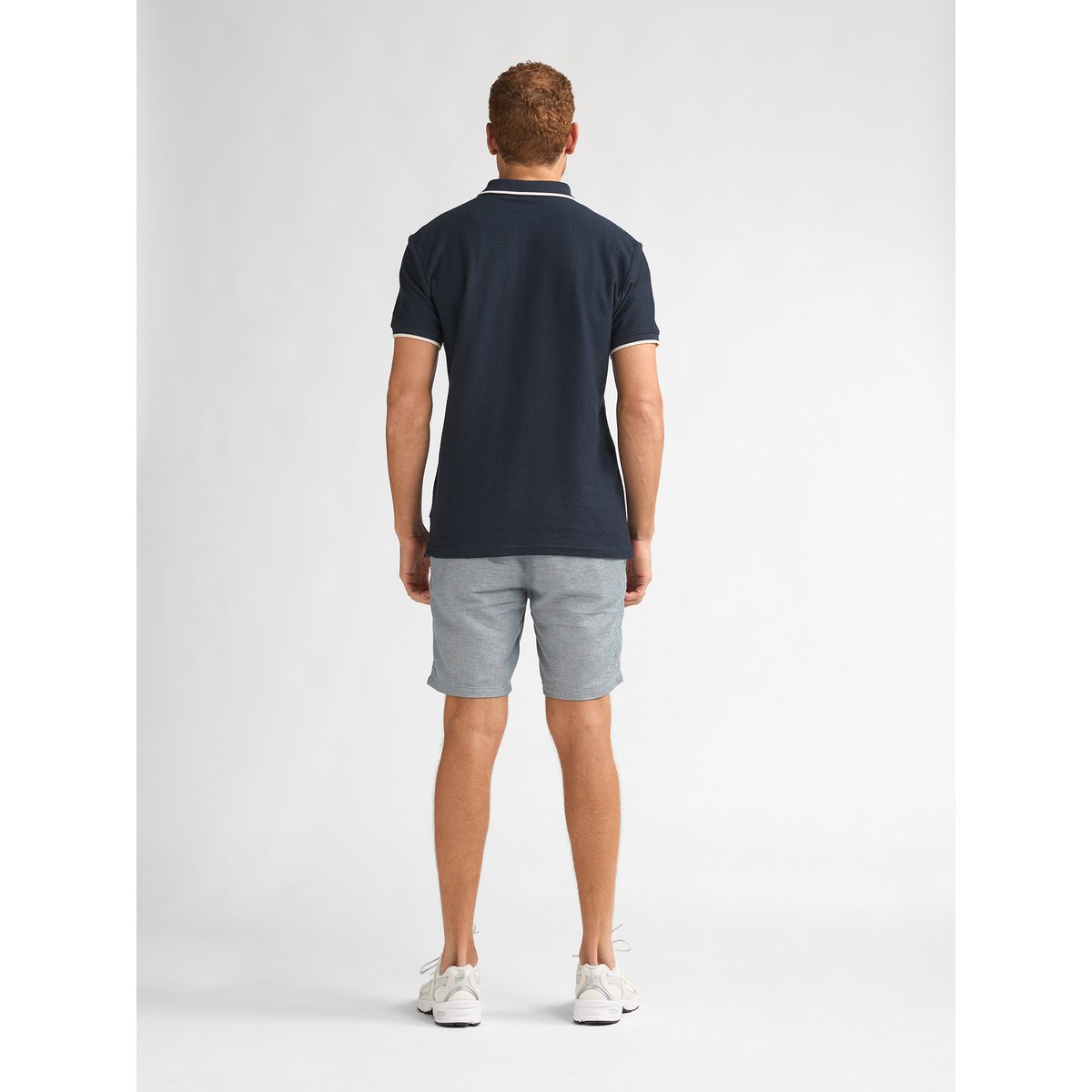 Short chino en sergé trailblazer bleu marble blue, PETROL INDUSTRIES