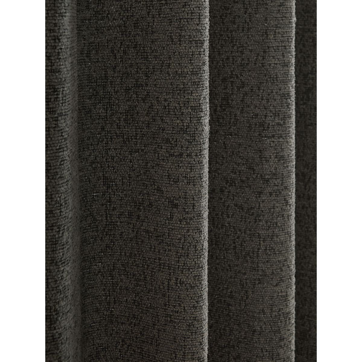 Rideaux à œillets en maille bouclée gris anthracite, NEXT