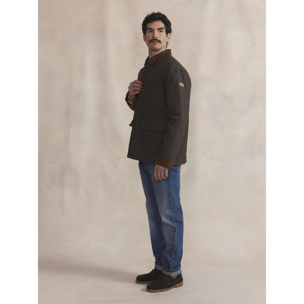 Blouson imperméable LYESSVES brun, TBS