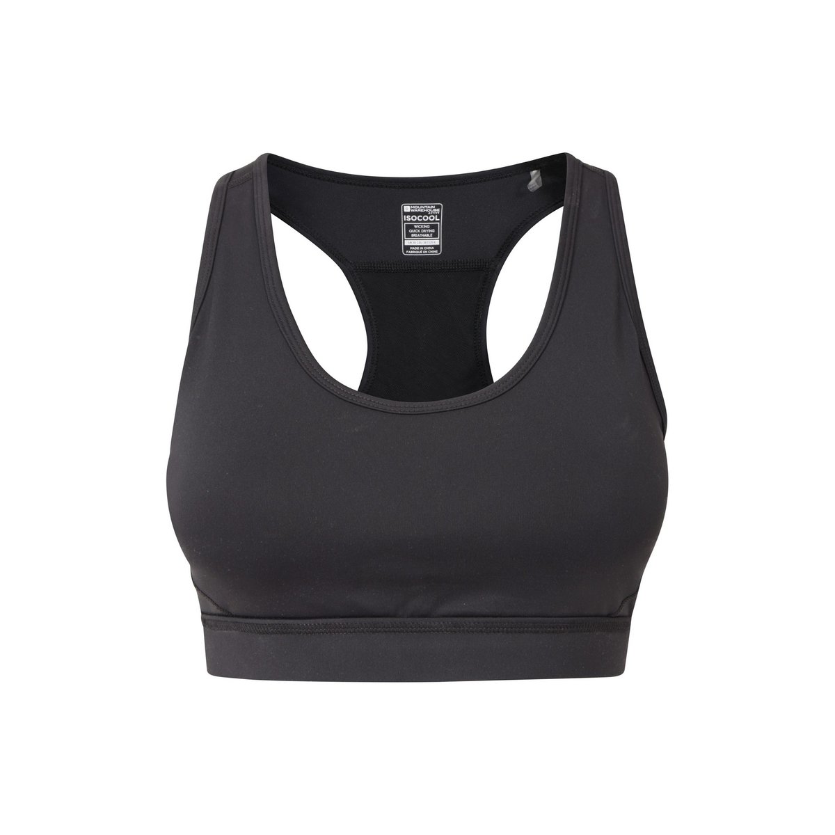 Brassière de sport MOTION noir, MOUNTAIN WAREHOUSE