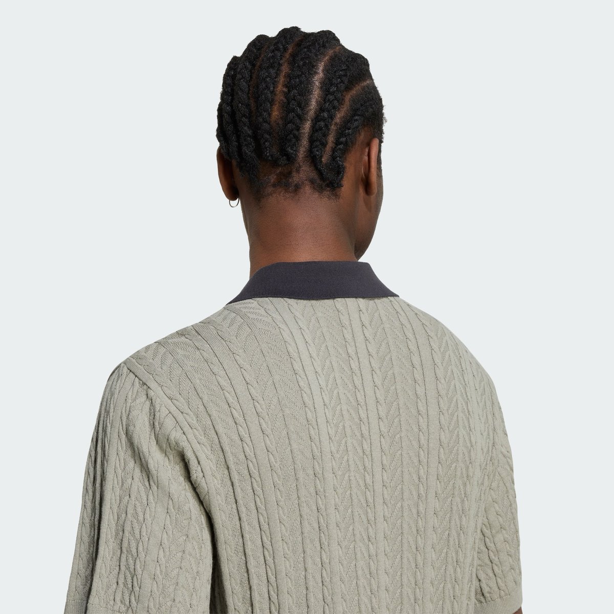 Maillot De Football En Maille Torsadée Maillot De Football En Maille Torsadée silver pebble, adidas Originals