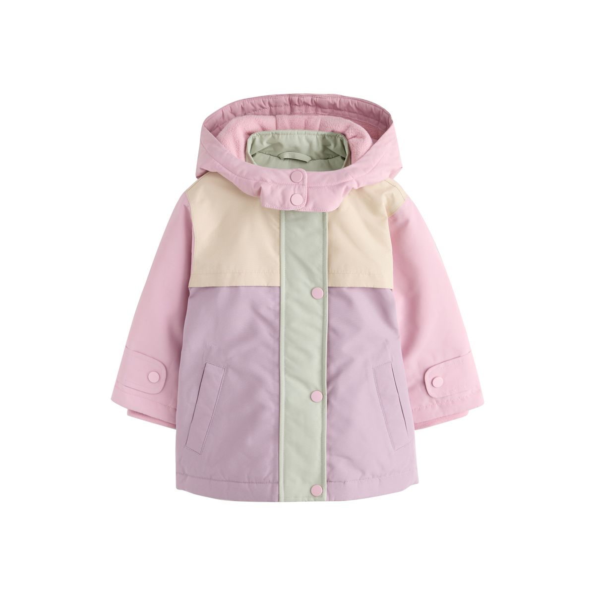 Manteau imperméable blocs de couleurs pastel, NEXT