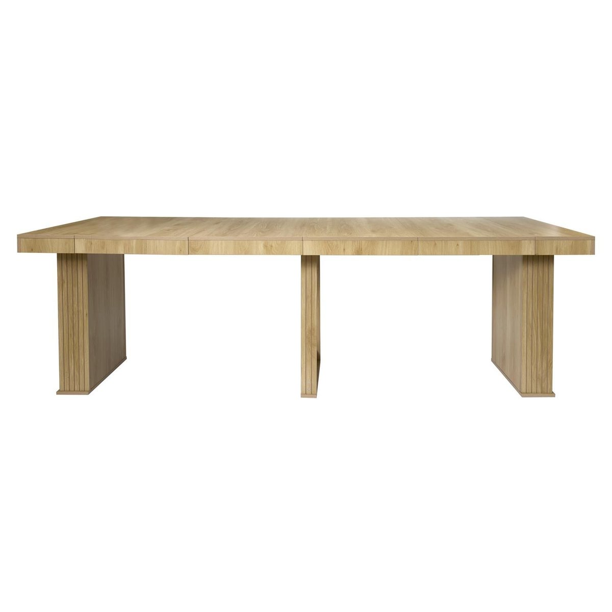 Console table extensible 2 à 10 places SAULK beige, THE HOME DECO FACTORY