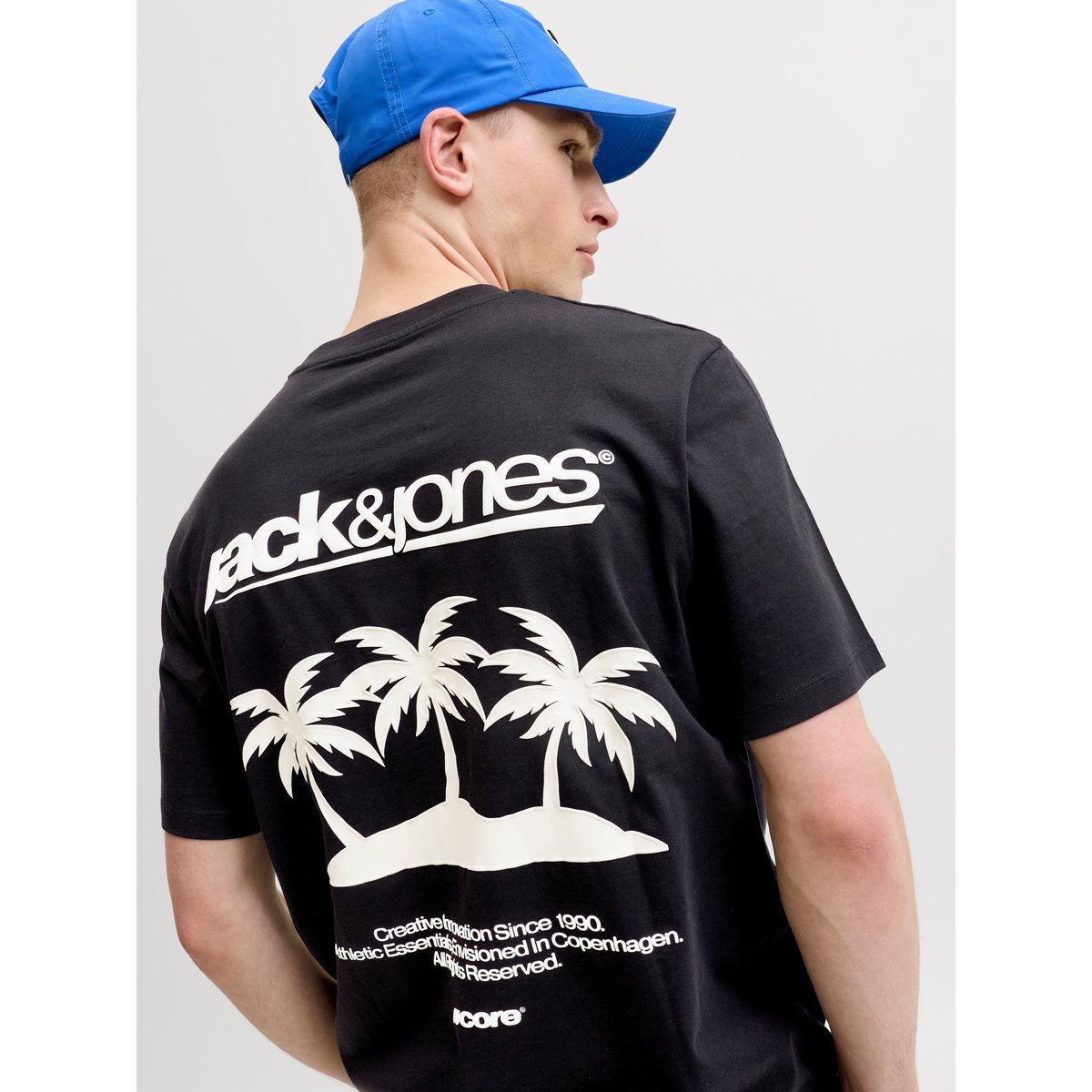 T-Shirt black 1, JACK & JONES