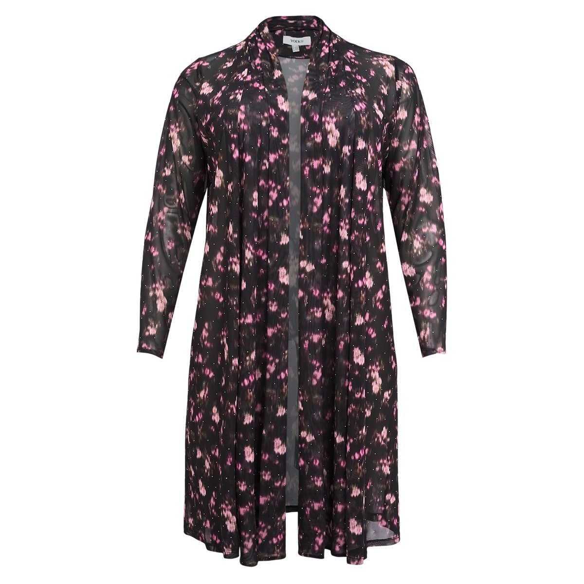 Gilet imprimée noir, YOEK