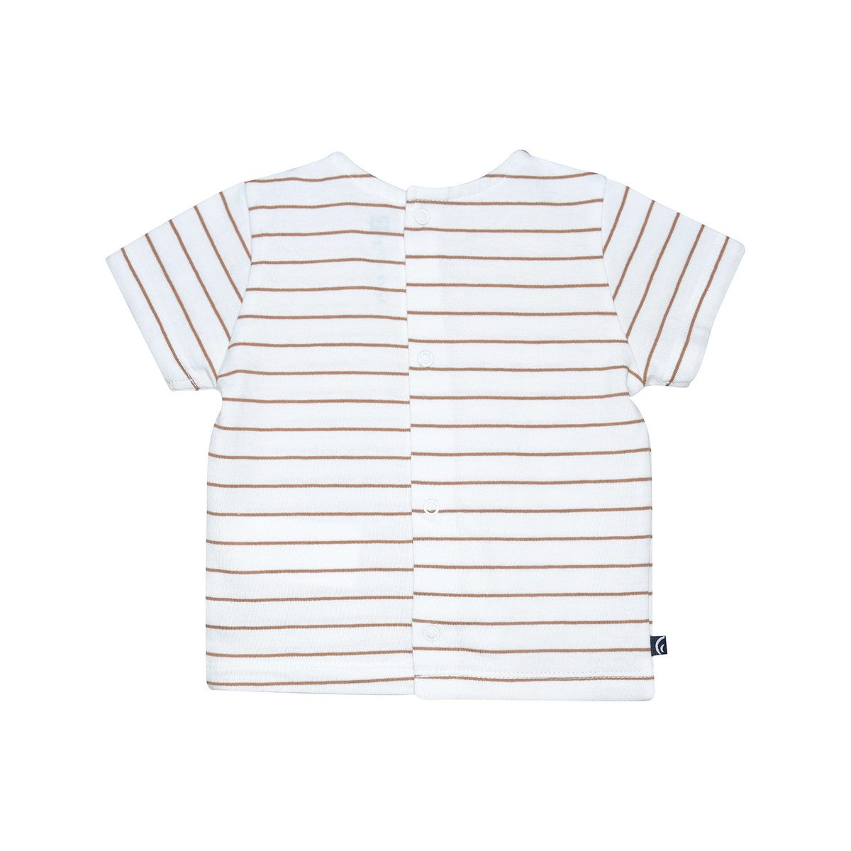 Tshirt salopette robbie court bebe beige, SUCRE D'ORGE