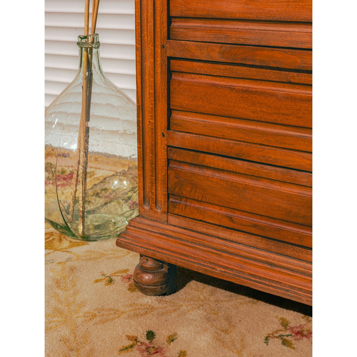 Commode aux jolies poignées Garance N°726 - Bon état marron, DEBONGOUT