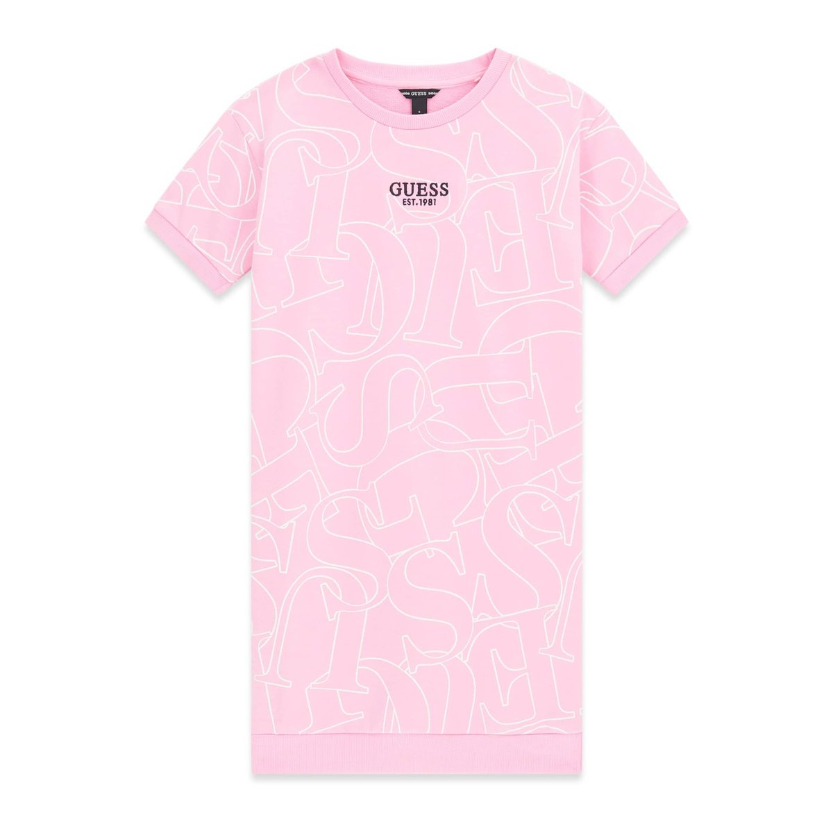 Robe Imprimée Intégralement rose, GUESS KIDS