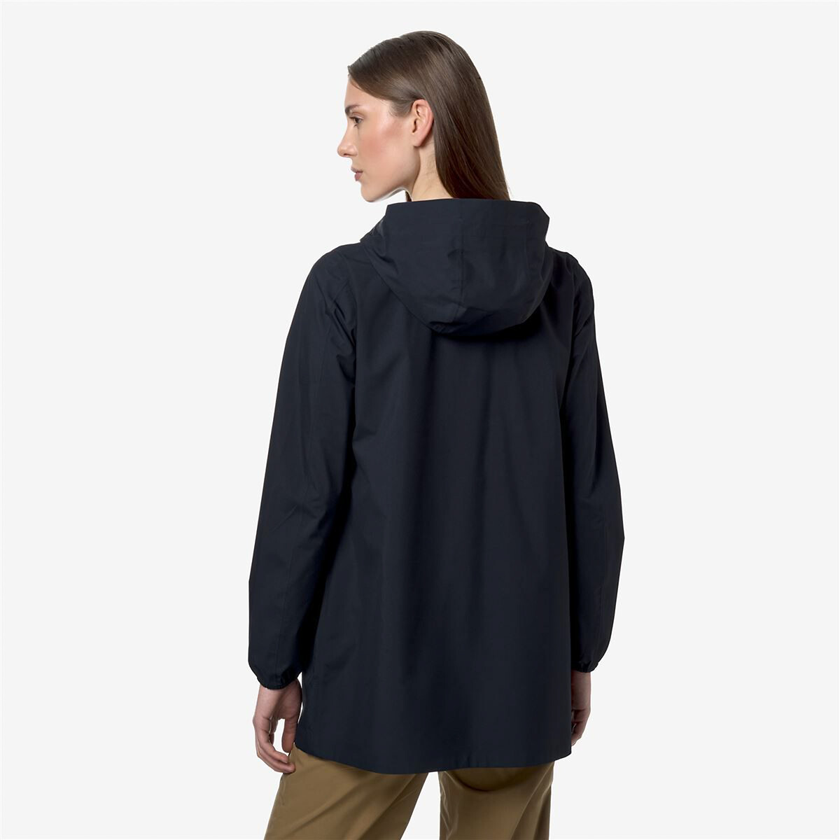 Halblange Regenjacke SOPHIE ECO STRETCH DOT V marine, K-WAY