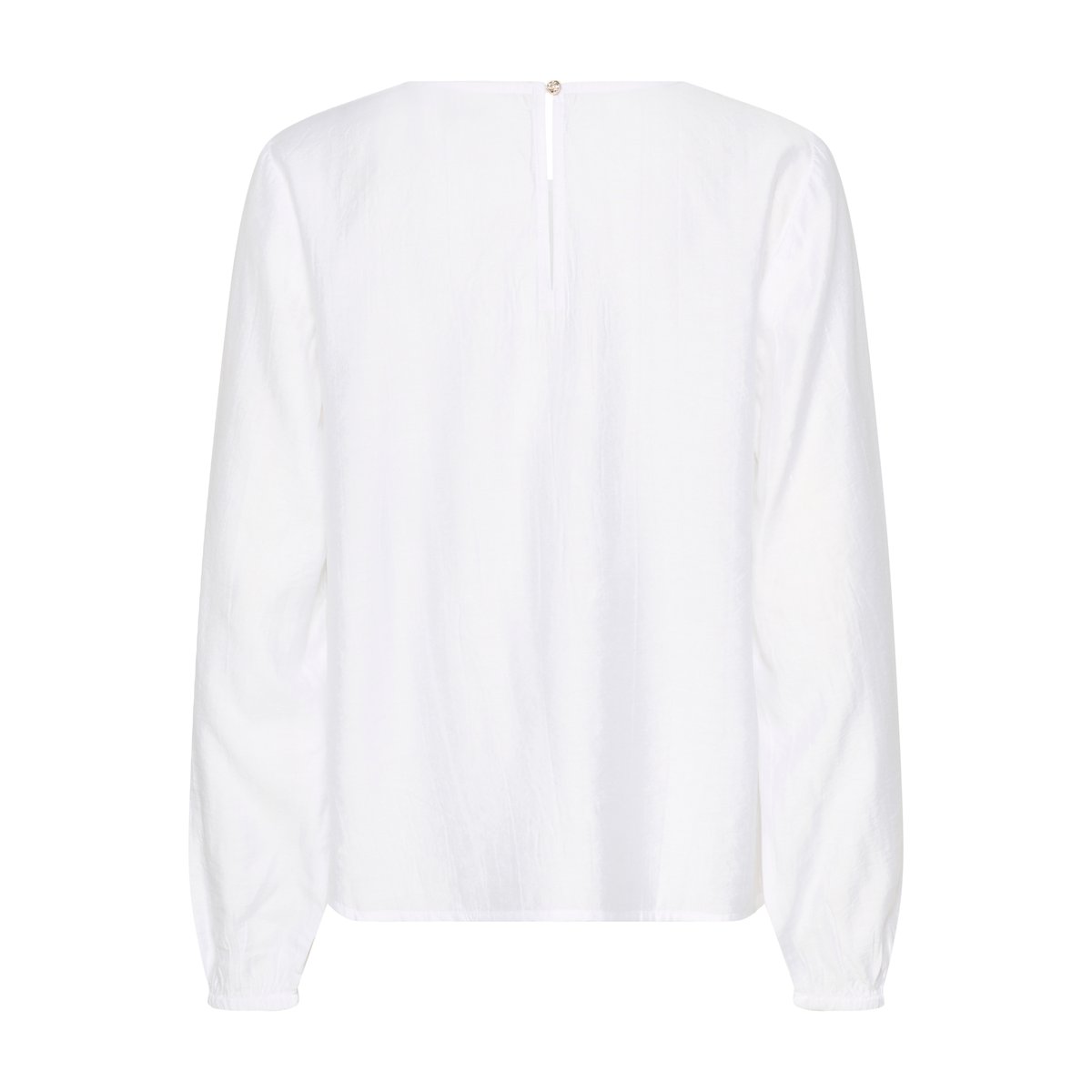 Blouse à manches longues blanc snow white, CREAM