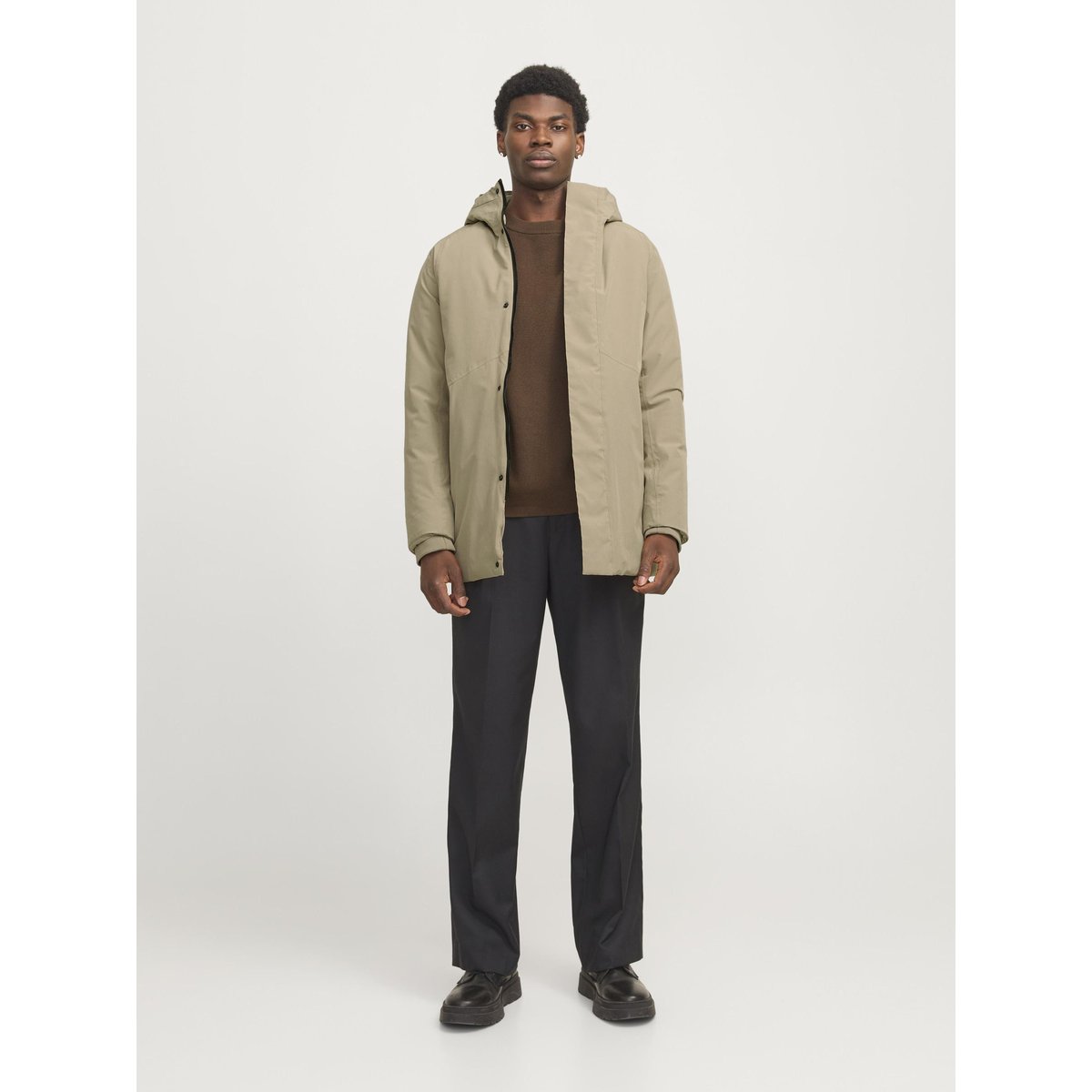 Parka marron - weathered teak 1, JACK & JONES