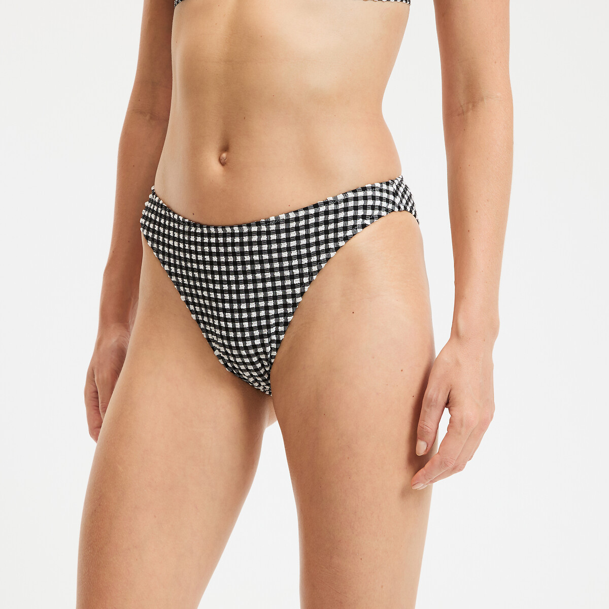 Signatures Johane Gingham Bikini Bottoms black gingham check/white, LA REDOUTE COLLECTIONS