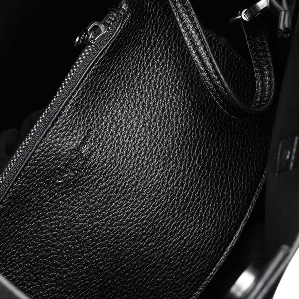 Sac Cabas Effet Cuir noir, PEPE JEANS