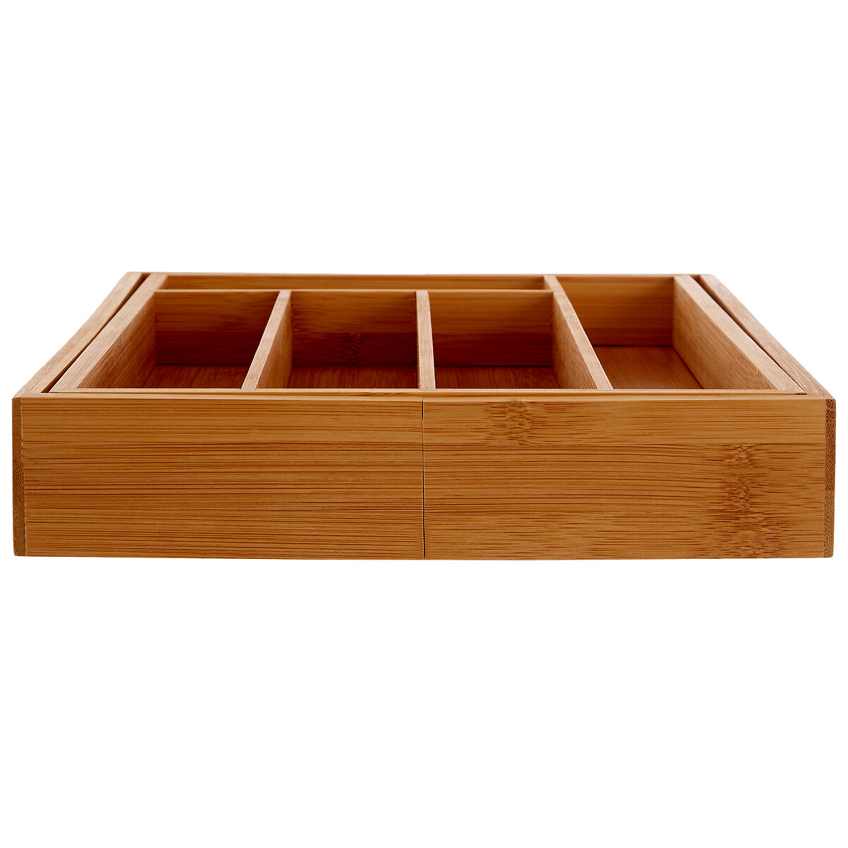 Expandable Cutlery Tray in Bamboo brown, SO'HOME