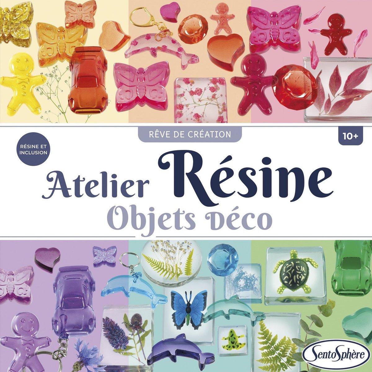Atelier Résine Objets Déco blanc, SENTOSPHERE