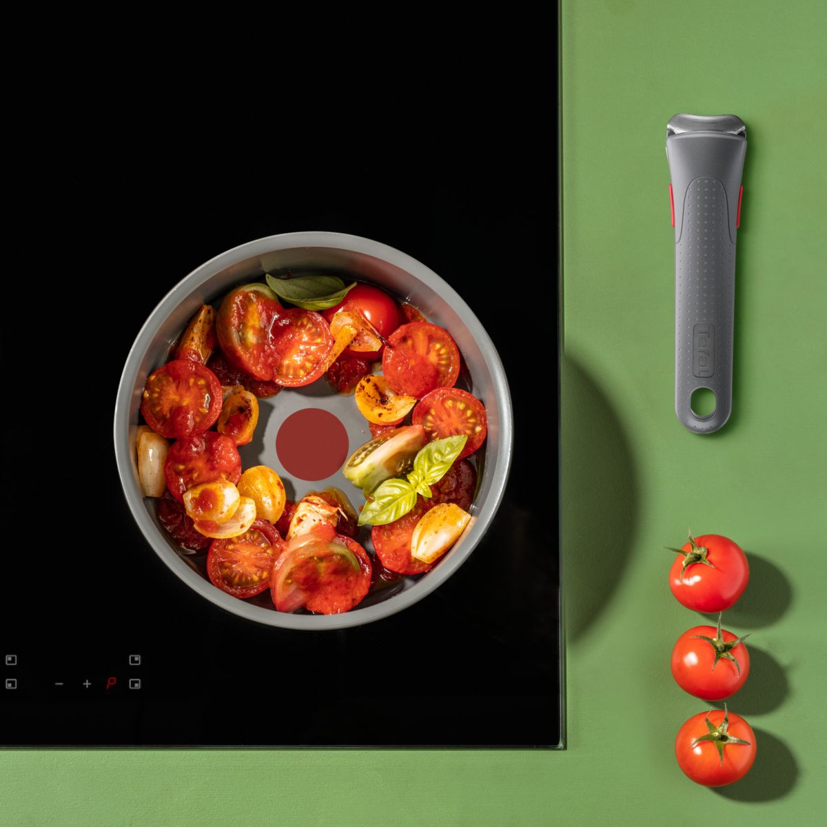 Casserole Ingenio Renew 16cm L2602802 noir, TEFAL