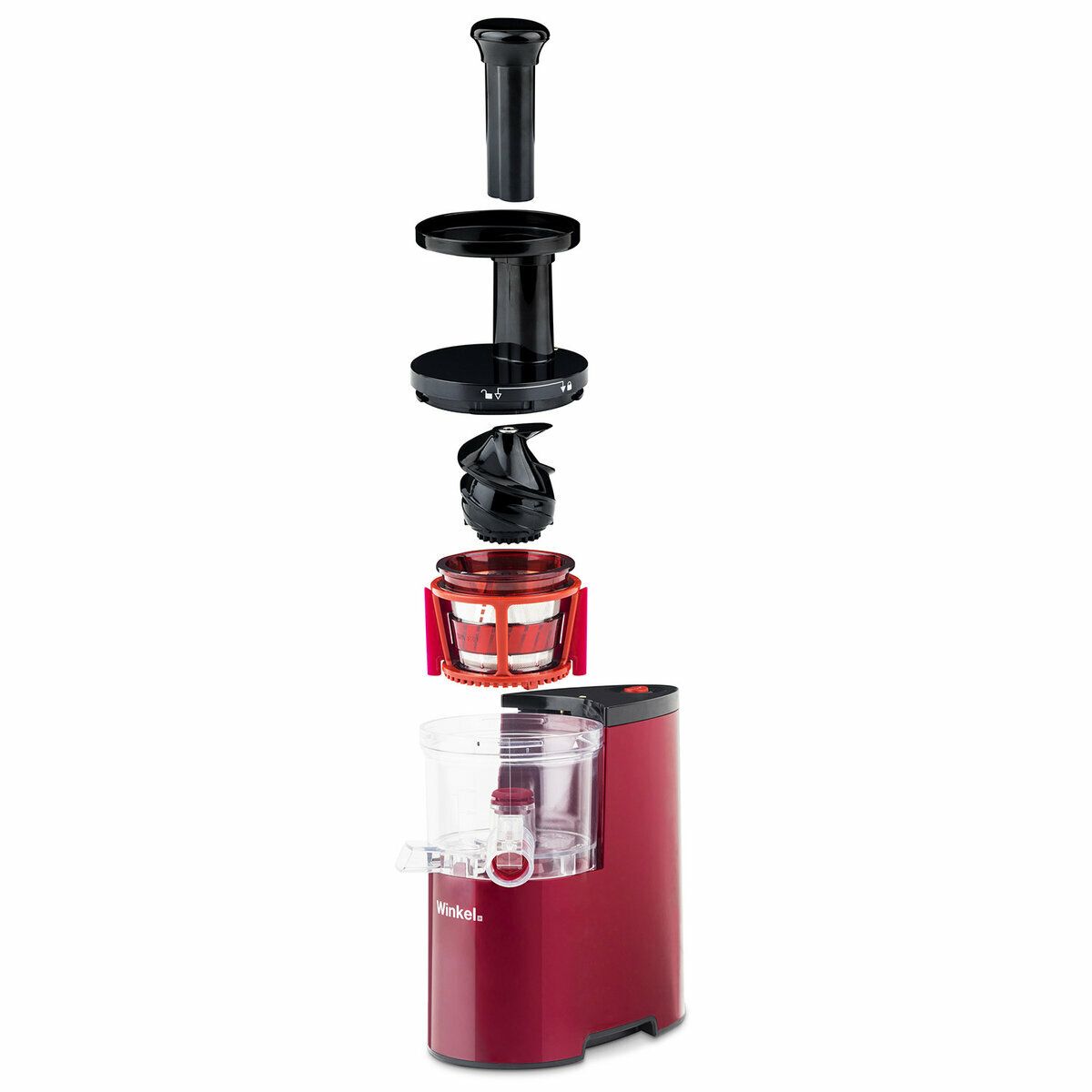 Extracteur de jus - SX24 rouge, WINKEL