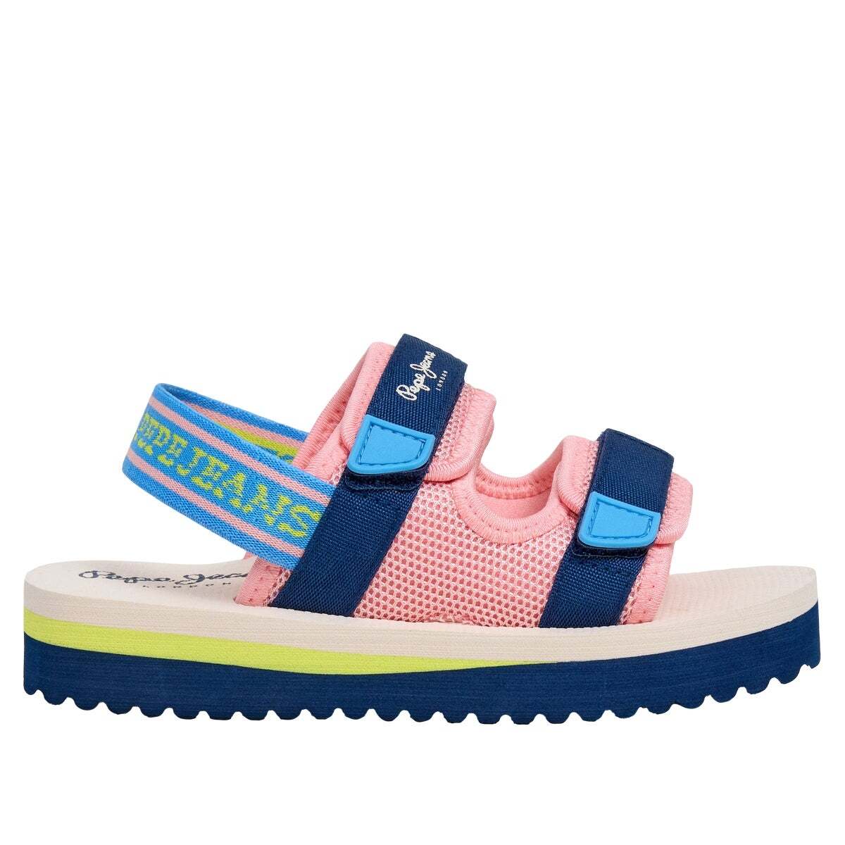 Sandales Trek Avec Fermeture Velcro rose fraîche, PEPE JEANS