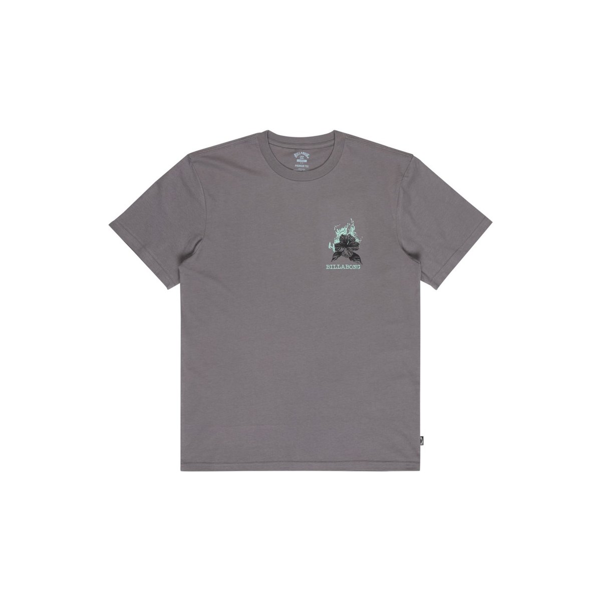T shirt manches courtes RETRO POSTER gris pewter, BILLABONG