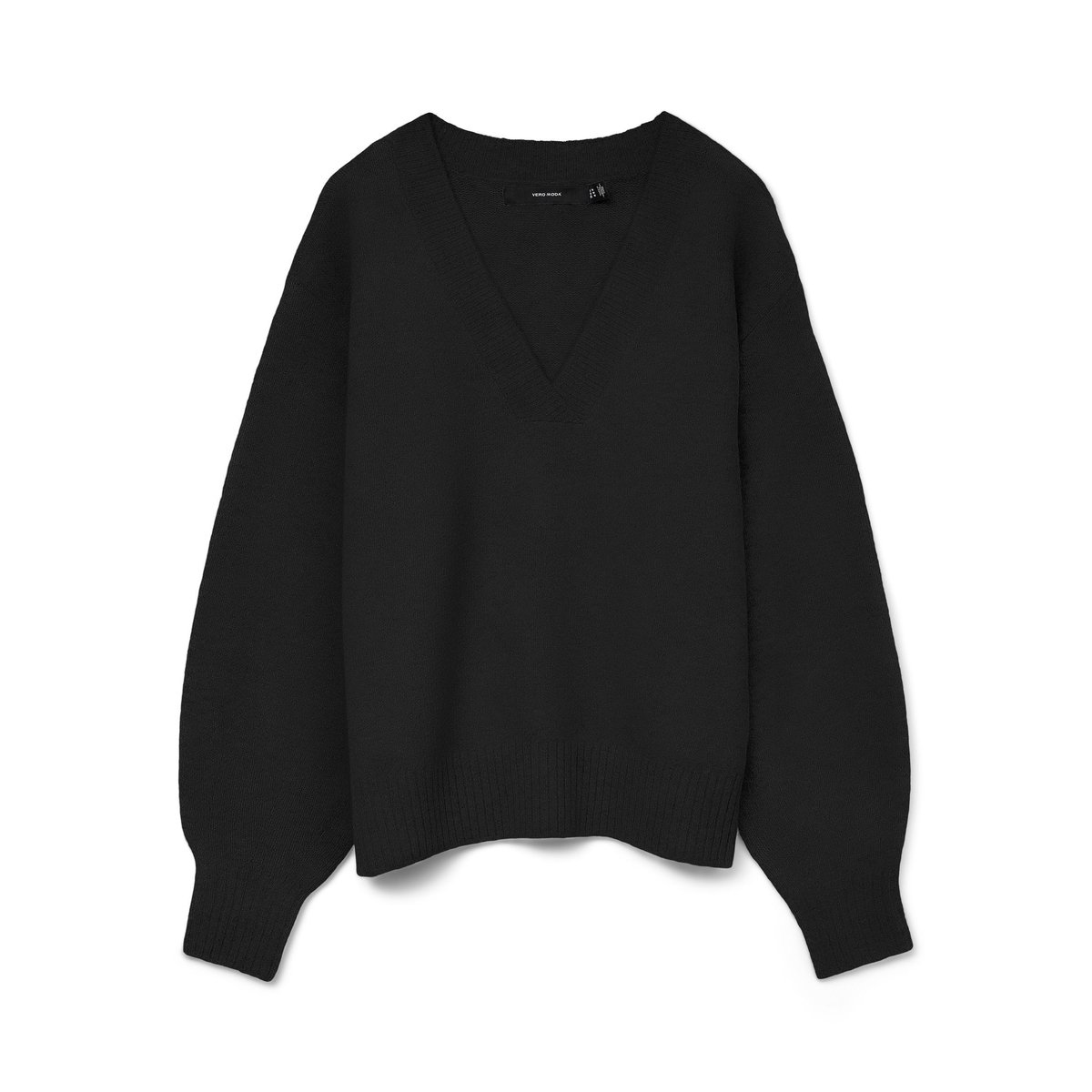 Pull En Maille black 1, VERO MODA