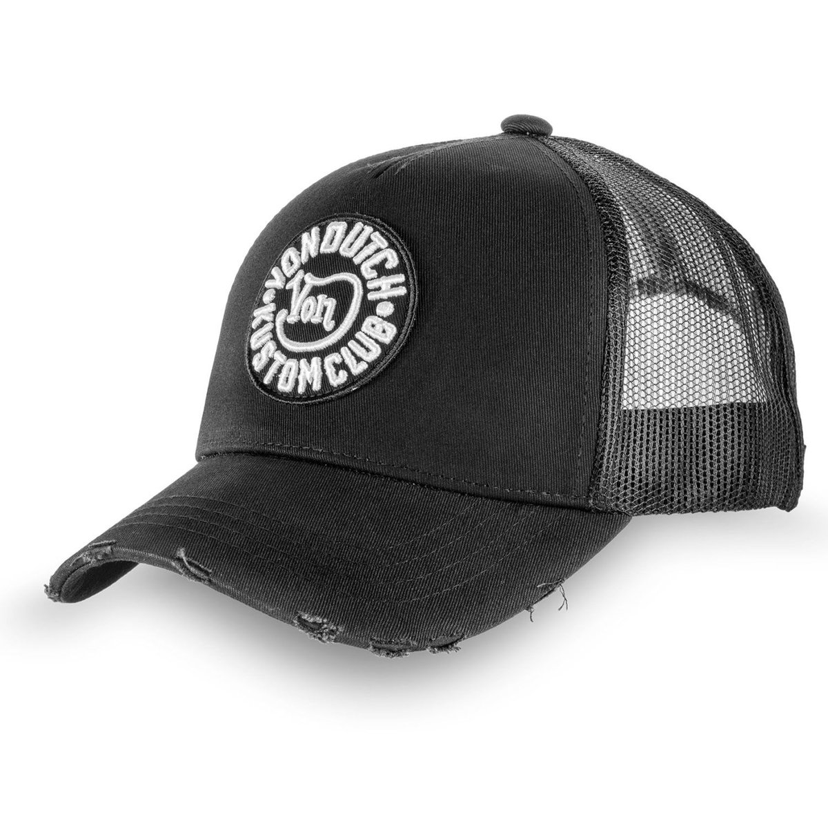 Casquette Baseball filet Kustom Klub noir, VON DUTCH