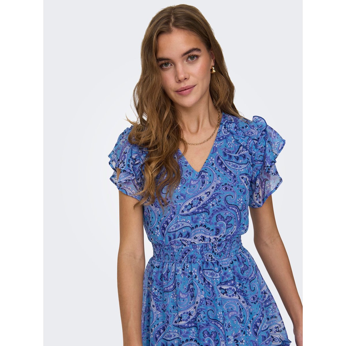 Robe azure blue, ONLY
