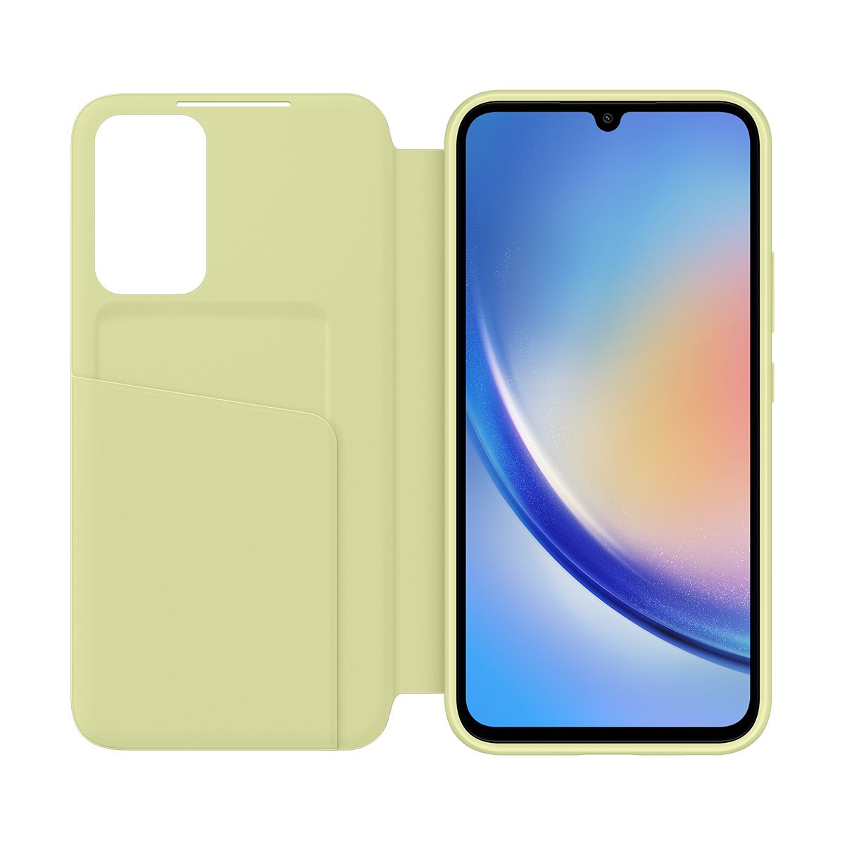Etui A34 5G Smart S View Vert Clair vert clair, SAMSUNG