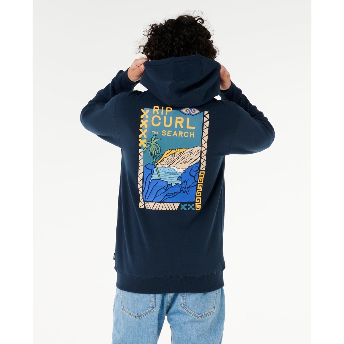 Sweat Zippé Aots Cody Welsh navy, RIP CURL