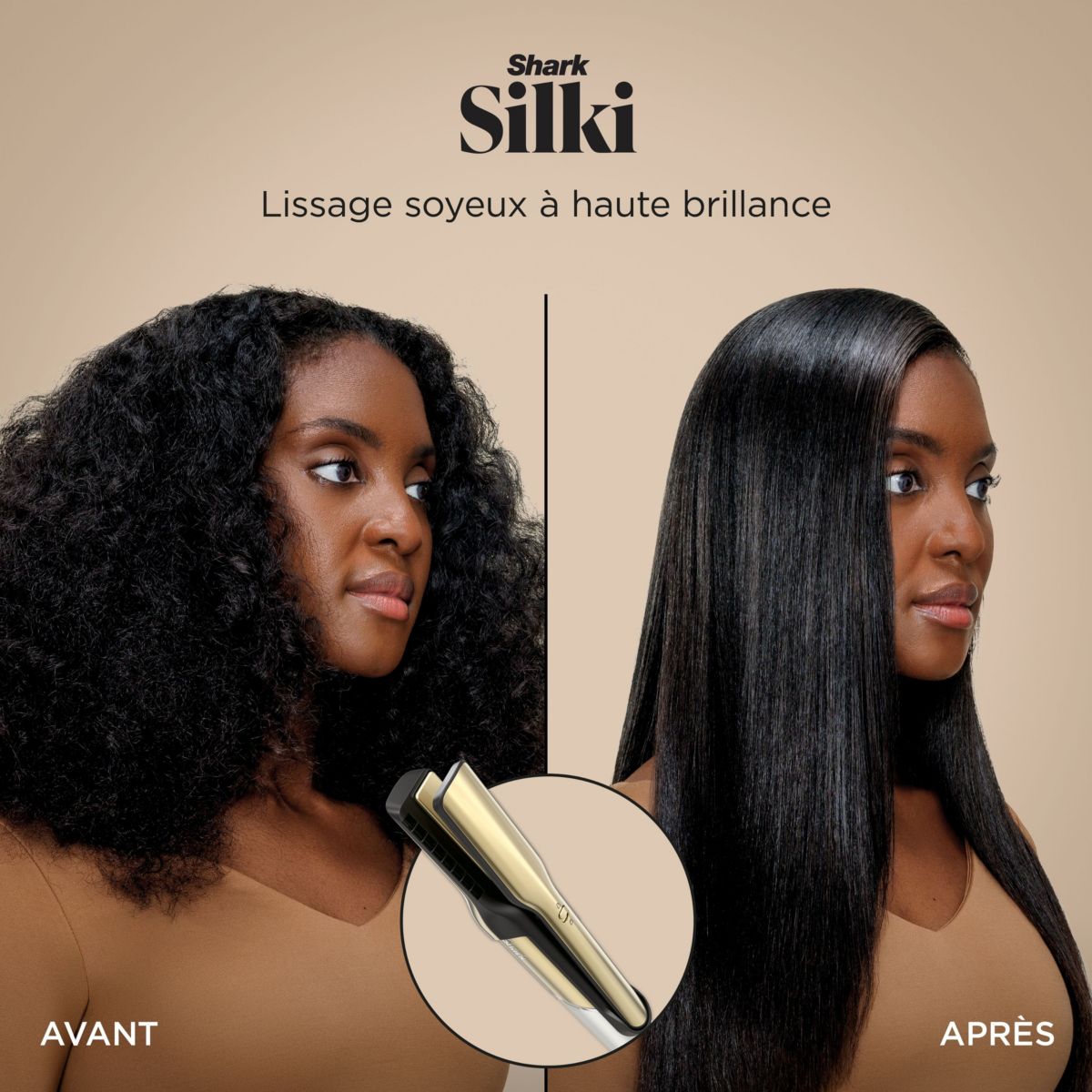 Fer multistyle Glam - Cheveux bouclés et crépus autres, SHARK