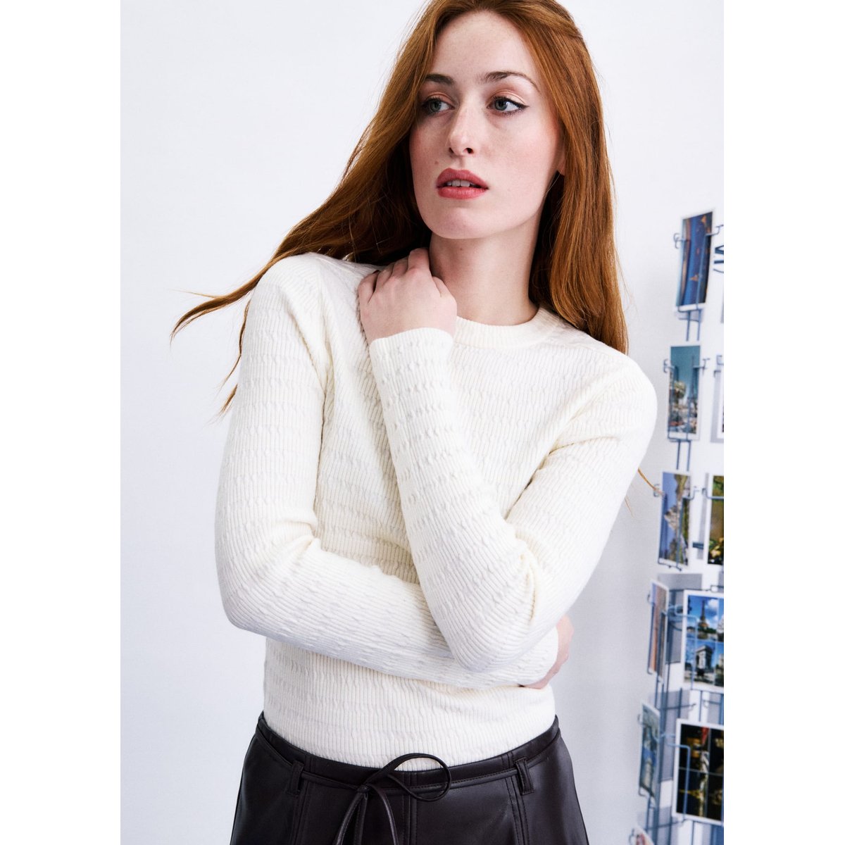 Pull Namsan NAMSAN beige crème, FRNCH