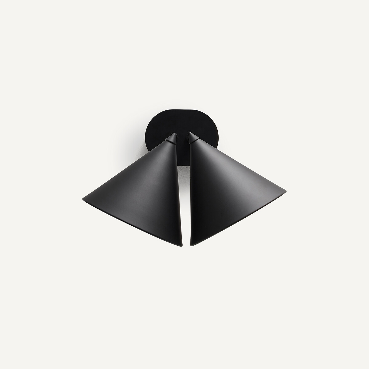 Aplique com cone duplo, Moke preto , AM.PM