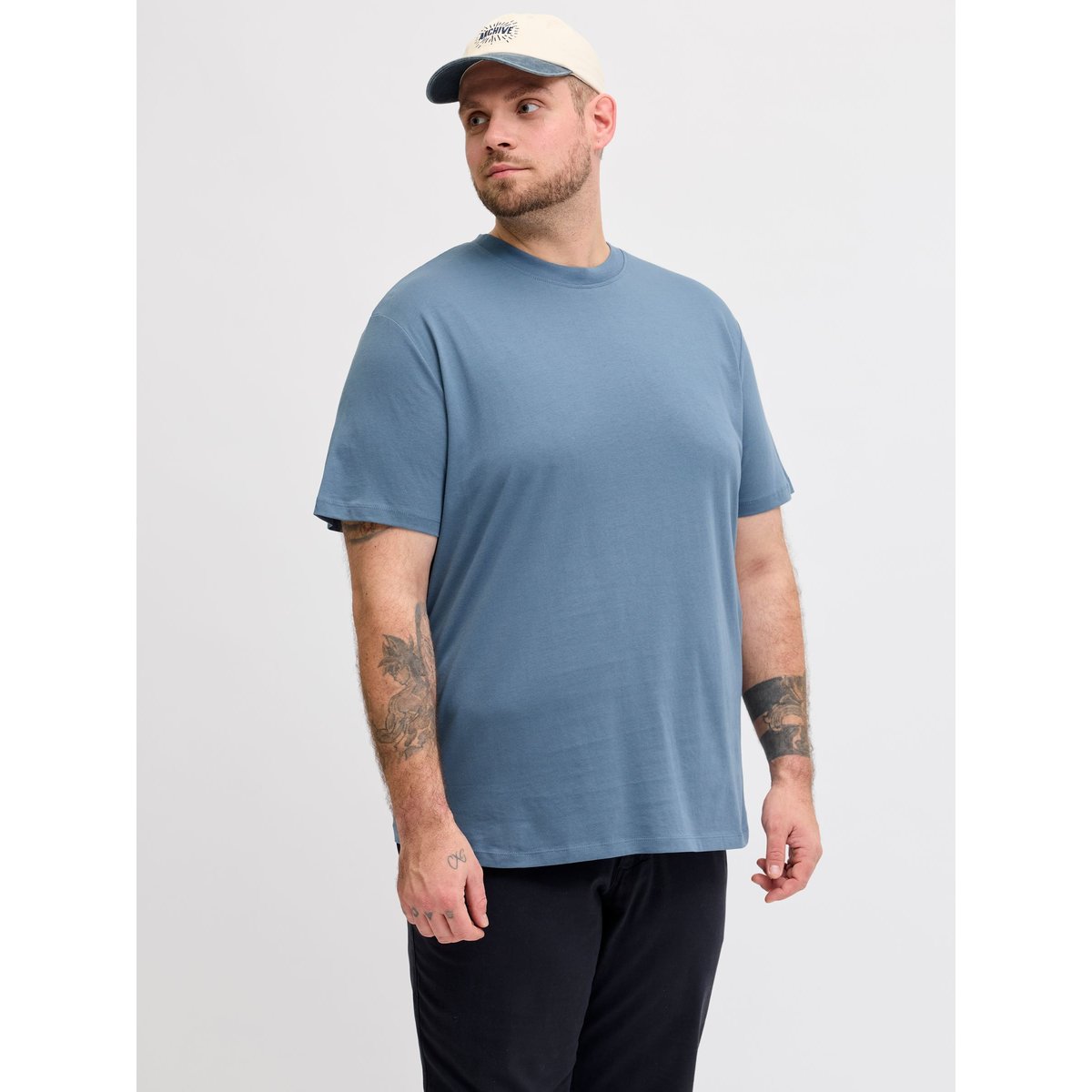 T-Shirt blue mirage, JACK & JONES
