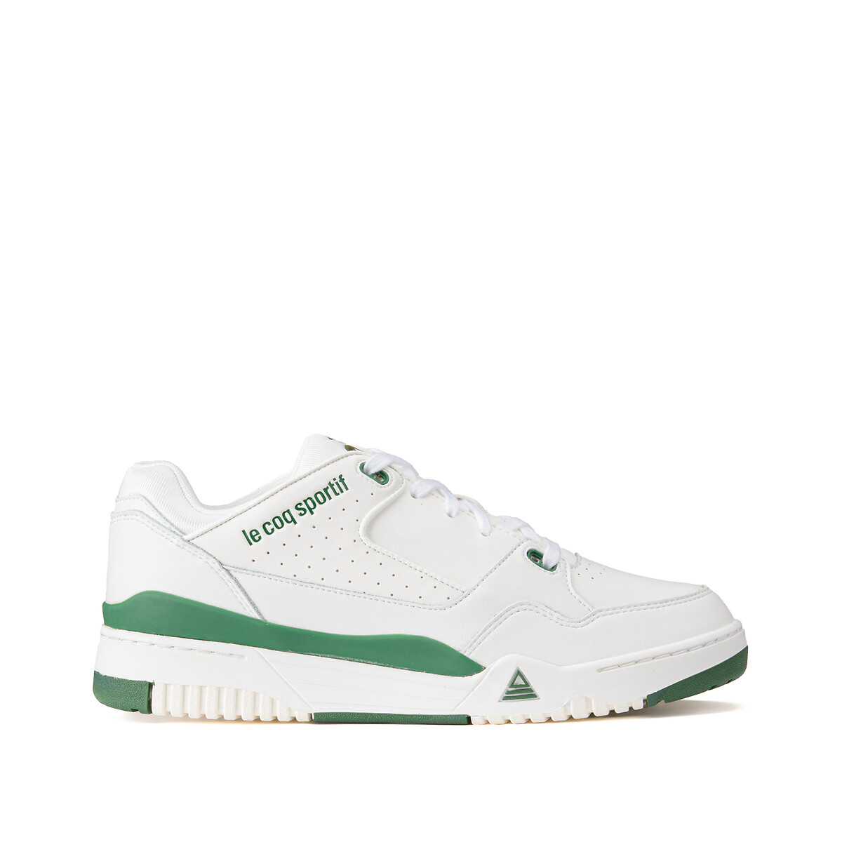 Baskets LCS T1000 blanc/vert, LE COQ SPORTIF