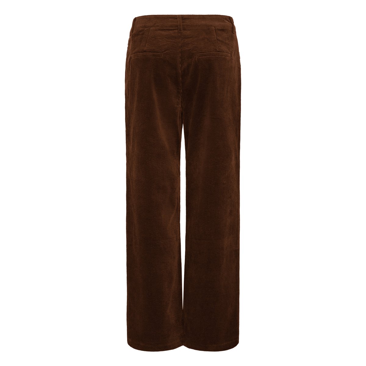 Pantalon en velours côtelé marron rain drum, ICHI