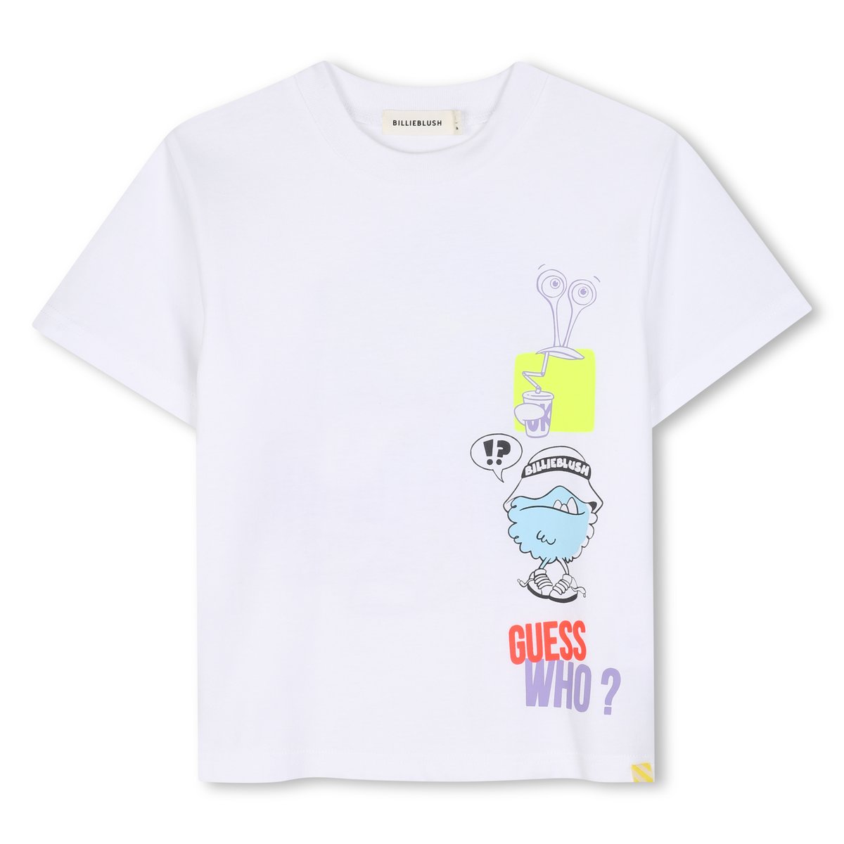Tee-shirt manches courtes blanc, BILLIEBLUSH
