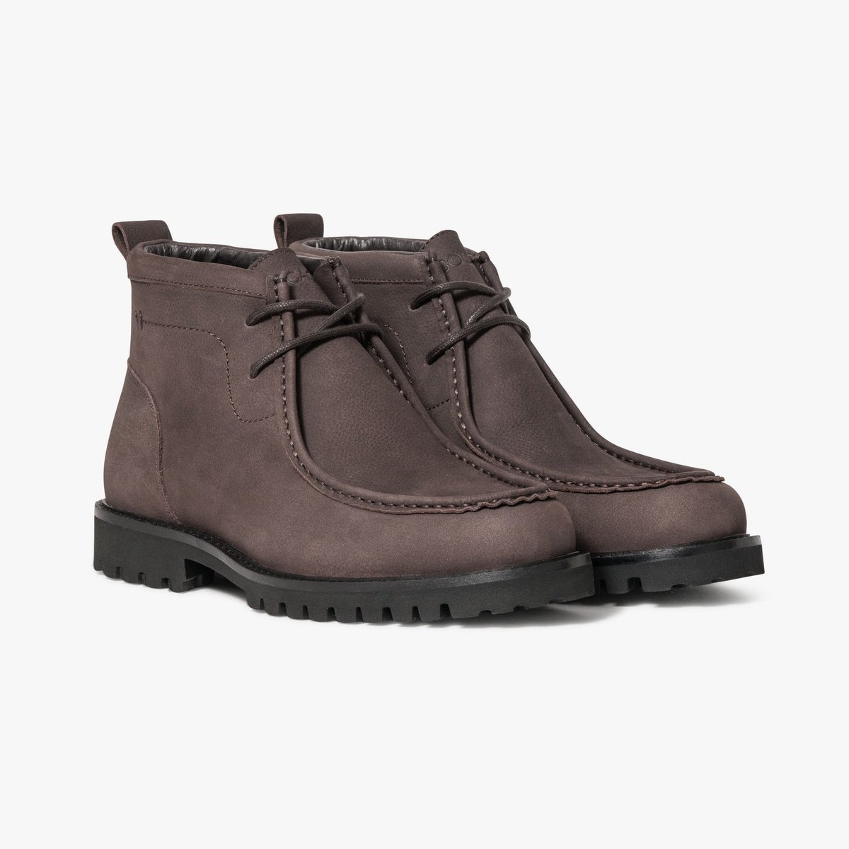 Boots À Talon en cuir NOHAM marron, BOCAGE
