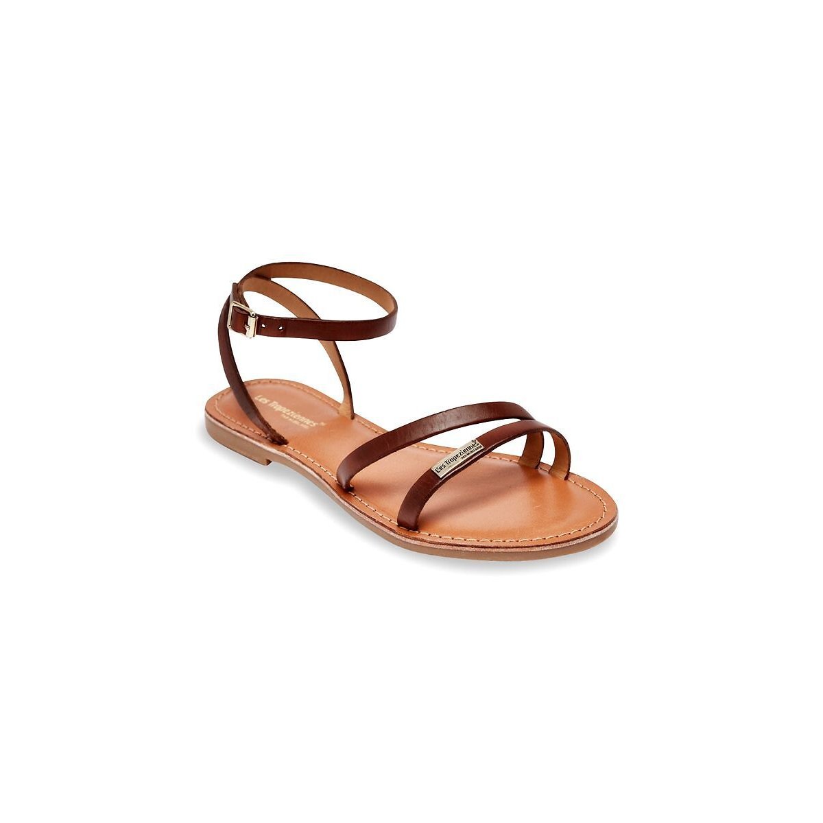 Sandalias de piel Hanak tan, LES TROPEZIENNES PAR M.BELARBI