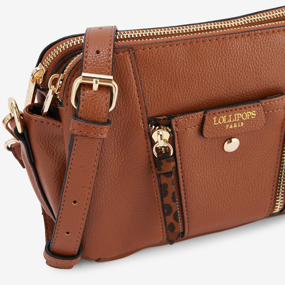Sac multi poches Rosazia camel,doré, LOLLIPOPS