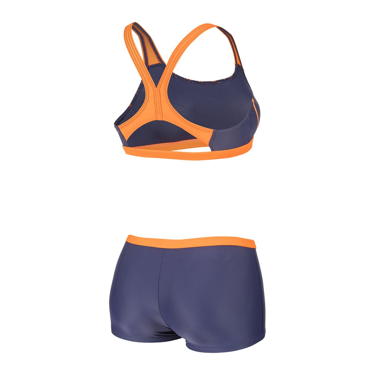 Bikini pour femme arena Feel Proposal navy-team orange, ARENA