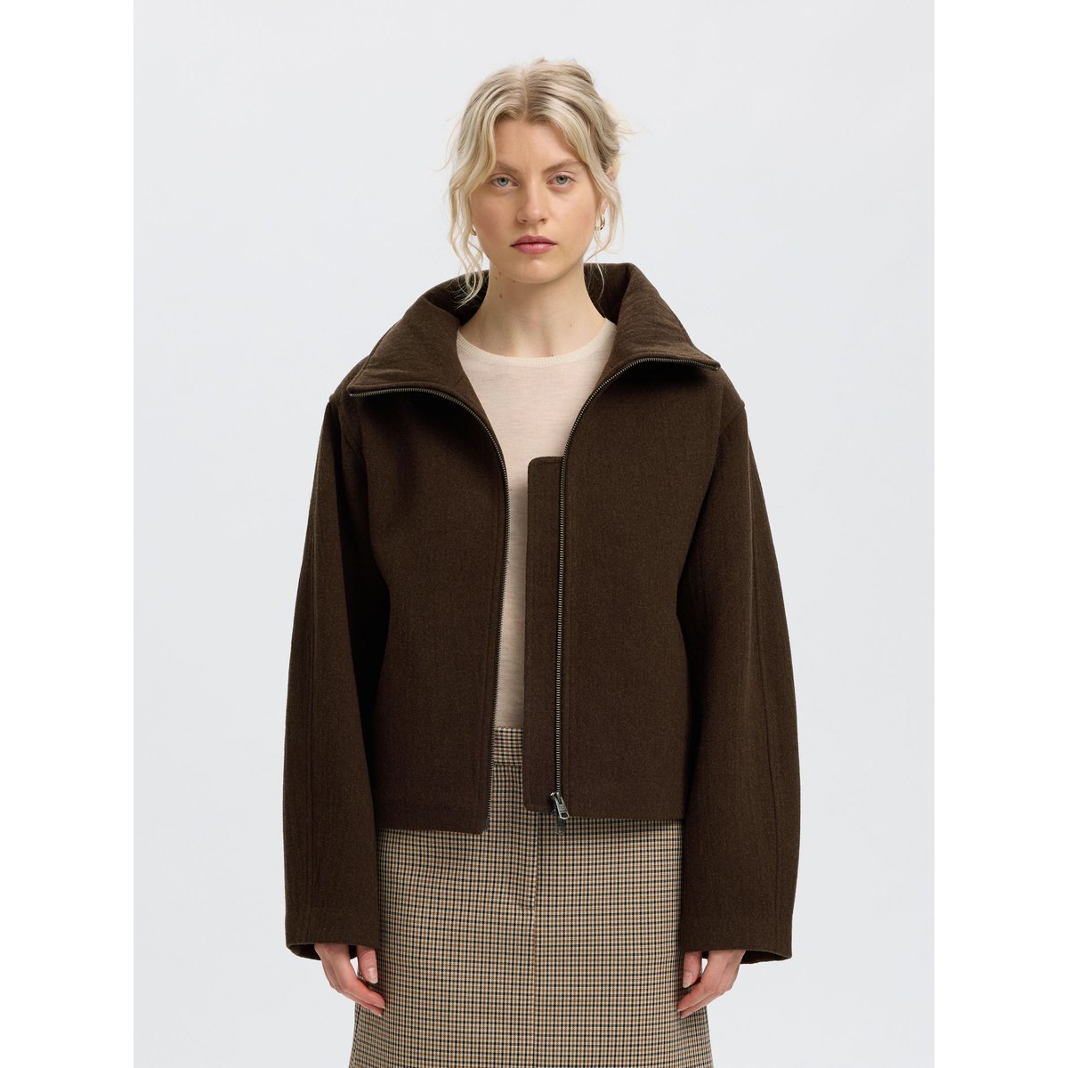 Veste marron - delicioso1, SELECTED
