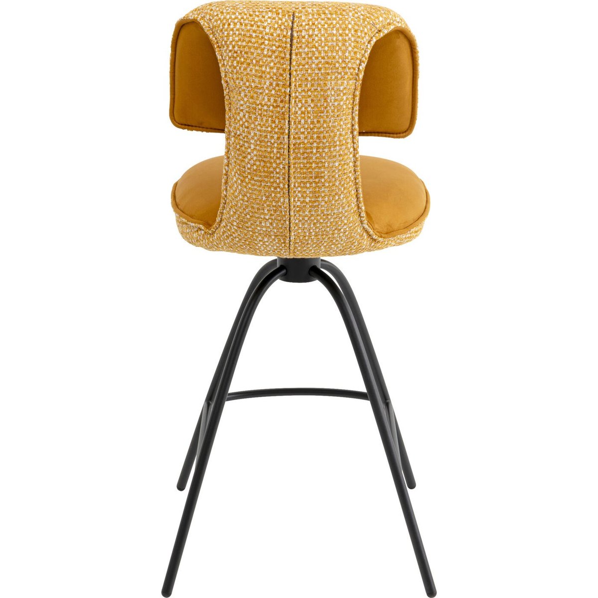 Tabouret de bar, HELLI jaune, KARE DESIGN