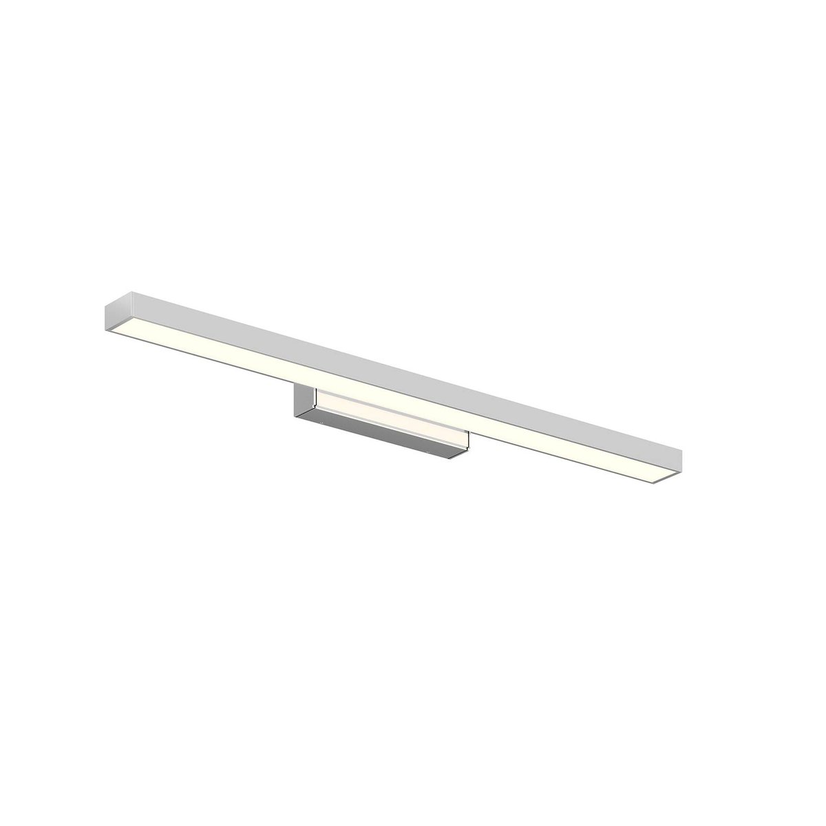 Applique en aluminium moderneLED, Alenia blanc, chrome, LINDBY