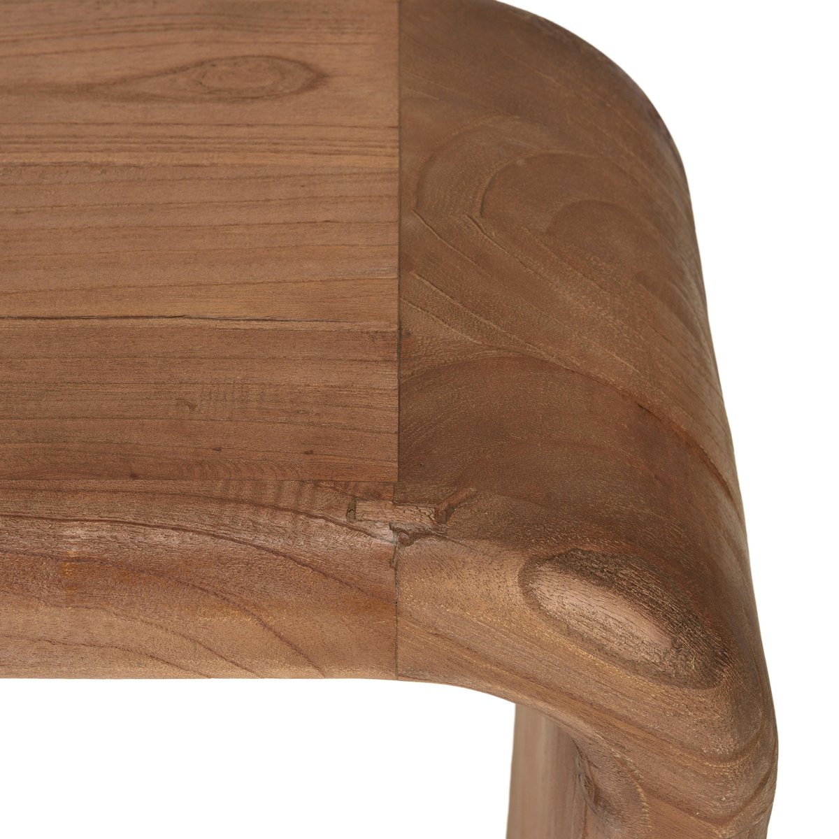 Console épurée en bois de mindi ARCUS bois naturel, PIER IMPORT