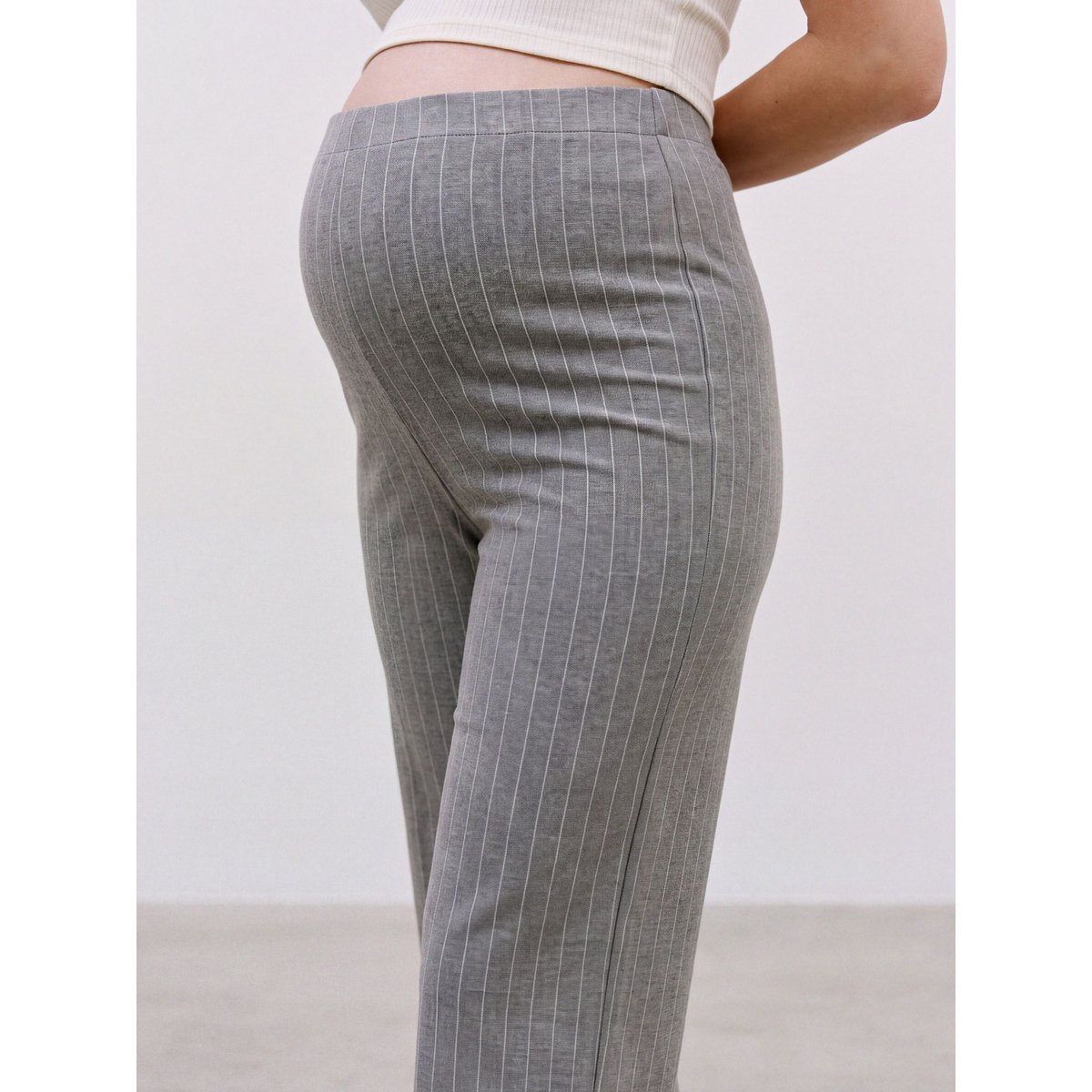 Pantalon granite grey, MAMA LICIOUS