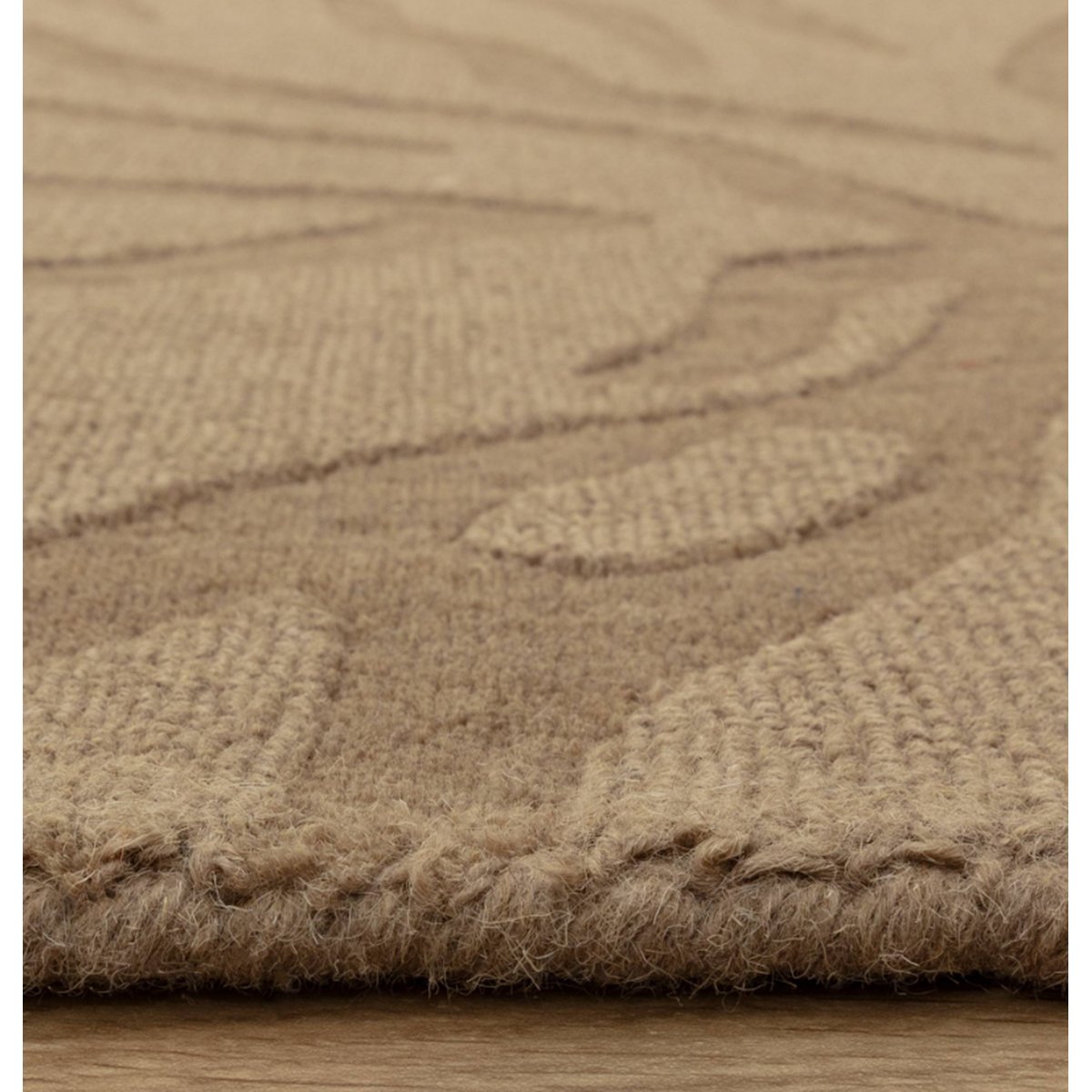 Tapis tissé plat moderne MILL marron, NOVATREND