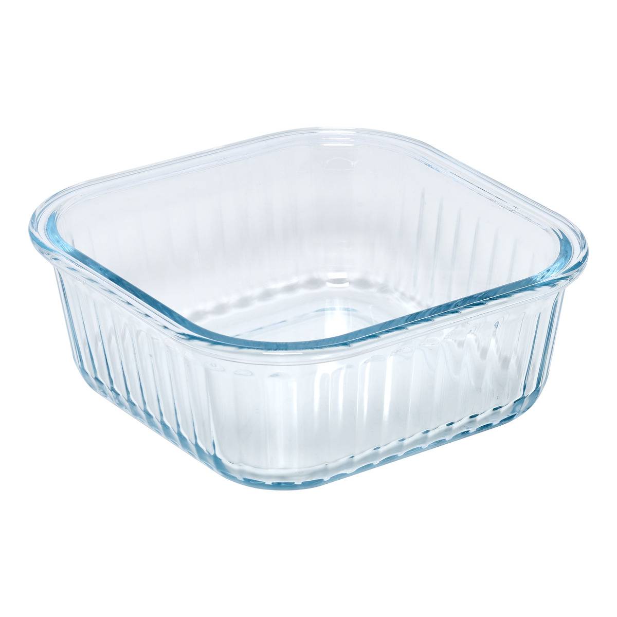 Lot de 3 boîtes de conservation carrées CLIPEAT+ transparent, 5FIVE SIMPLY SMART
