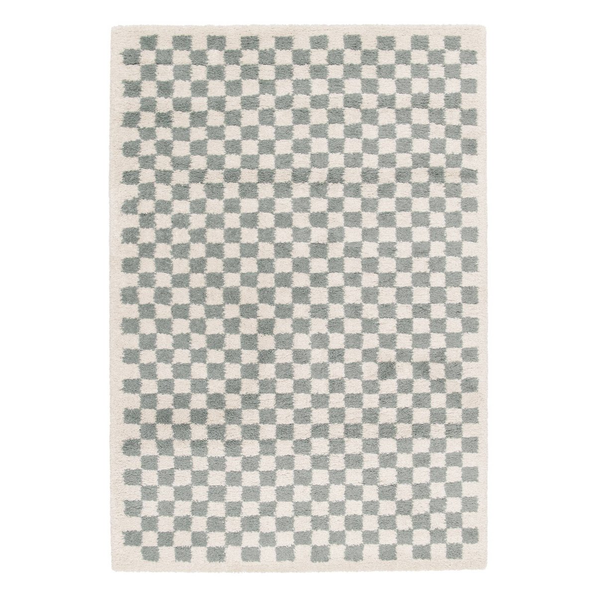 Tapis intérieur rectangulaire vintage TAYLOR bleu, SWEEEK