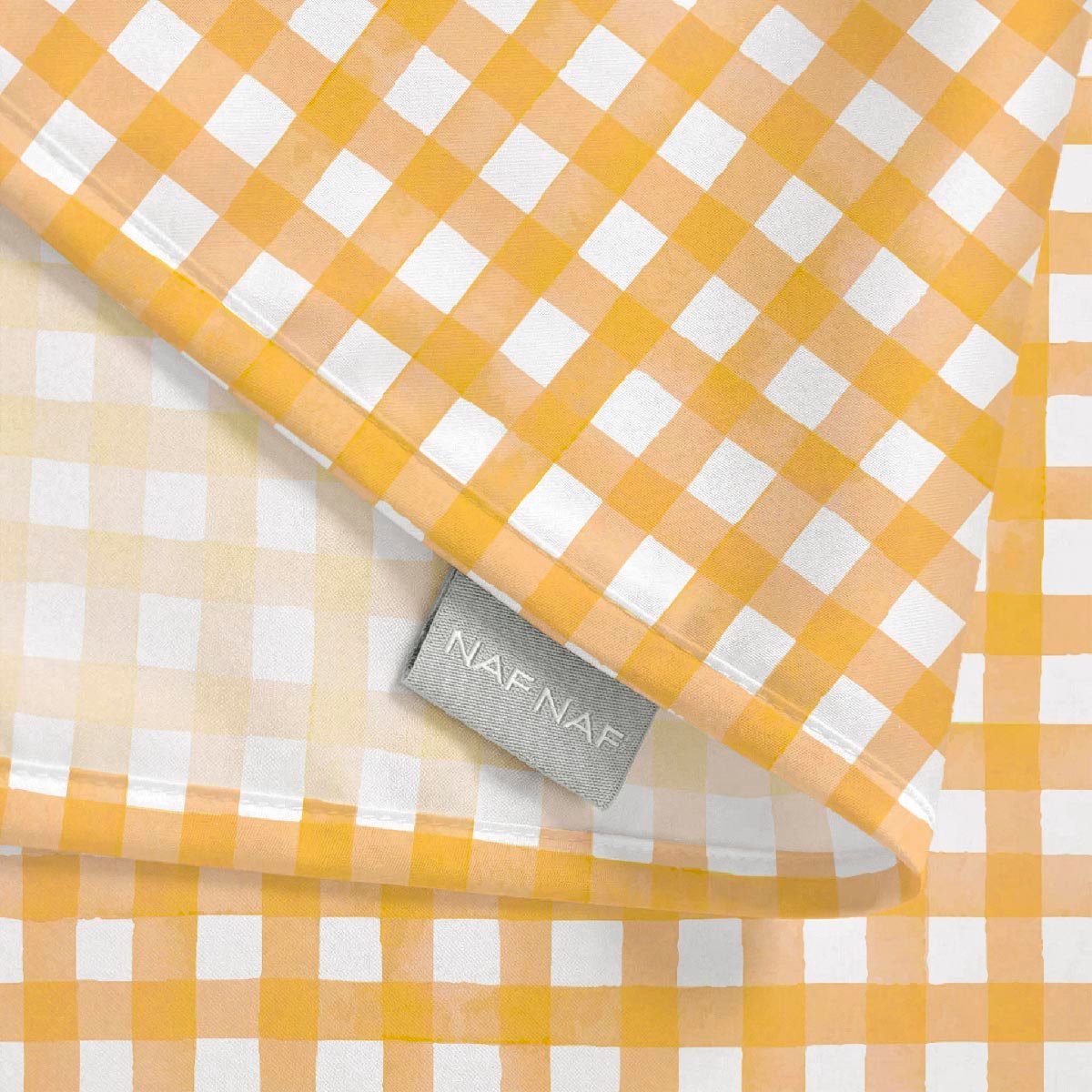 Nappe anti-taches Avignon Jaune - 100% coton - jaune, NAF NAF HOME