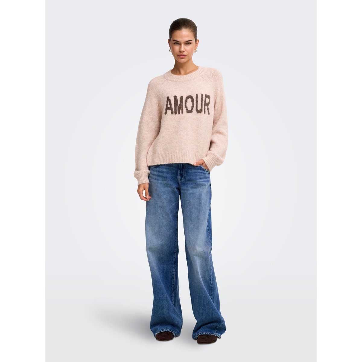 Pull En Maille violette - pale lilac, ONLY