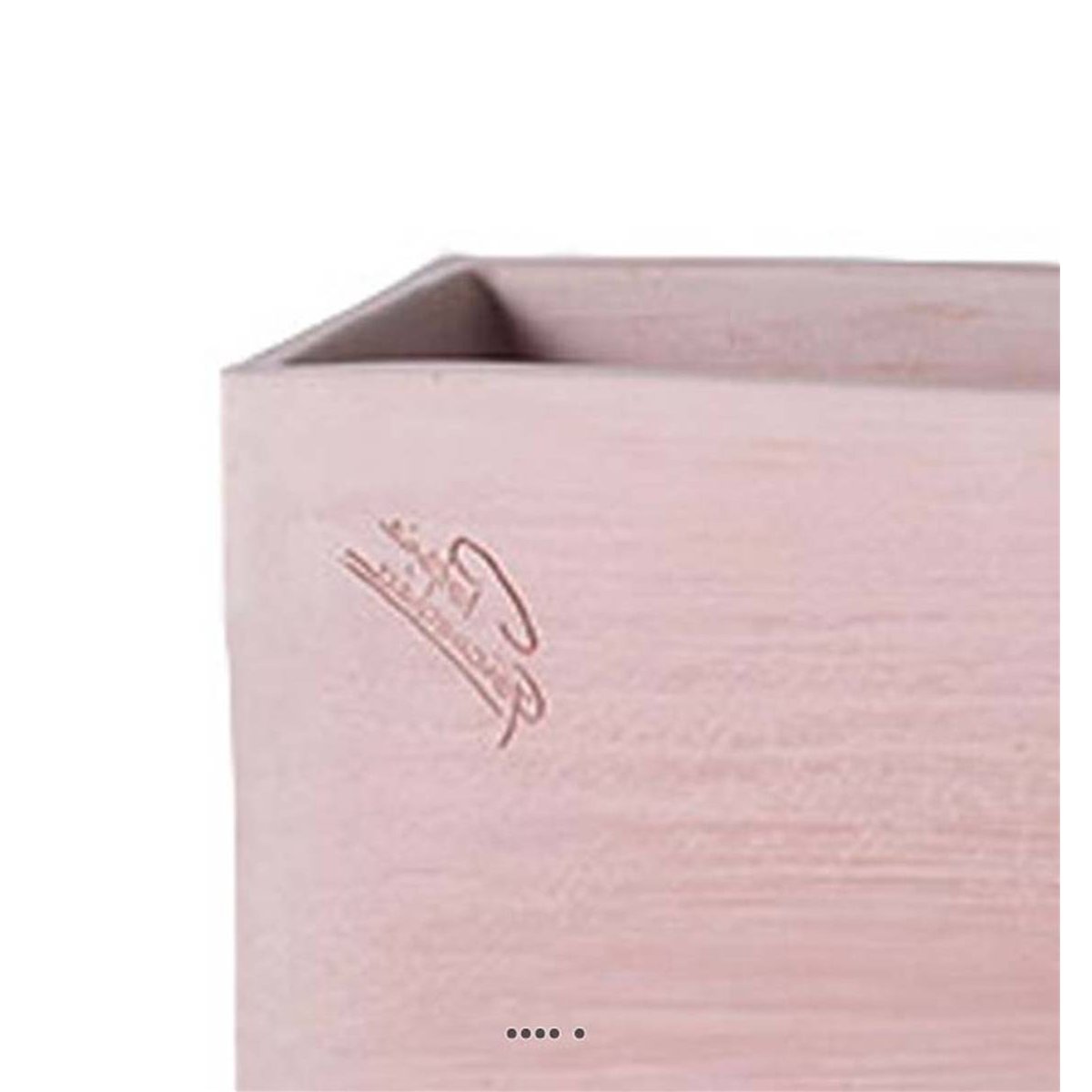 Jardinière haute contemporaine en terre cuite L 62 x l 26 x h 34 cm Terre cuite v002226, ARTIFICIELLES